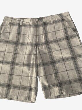 O'Neill Shorts 38 Mens Plaid Surfer Chinos Preppy Dressy Surf Skate Beachy Y2K